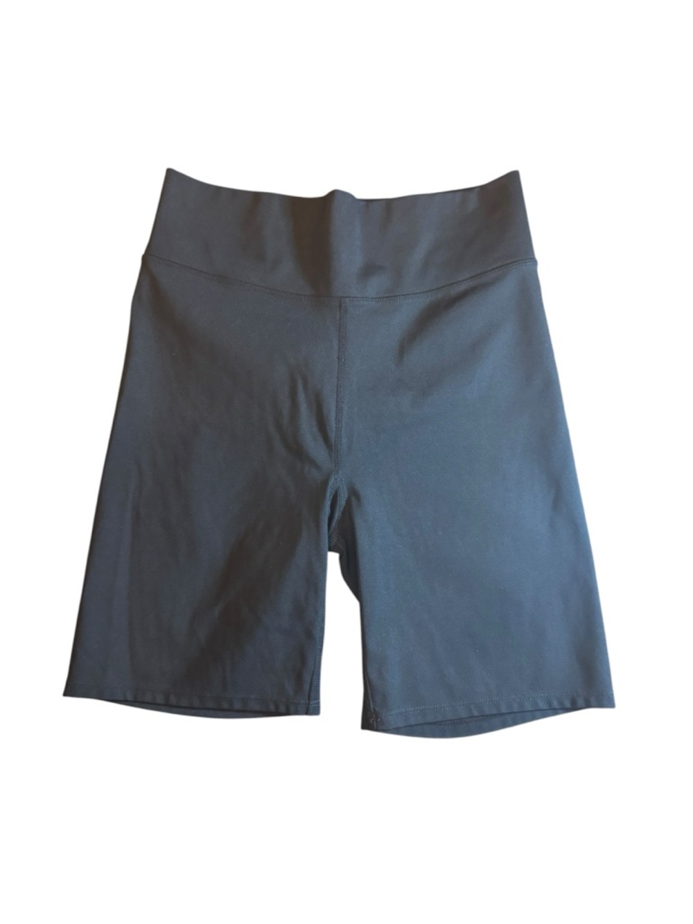 Madewell MWL Form High-Rise 7" Biker Shorts in True Black Size M - Picture 3 of 6